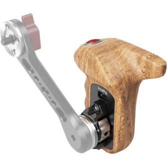 Accessories for rigs - SMALLRIG 3324 ROSETTE SIDE HANDLE WOOD WITH RECORD START/STOP REMOTE TRIGGER 3324 - quick order from manufacturer