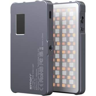 On-camera LED light - SMALLRIG 3489 SIMORR VIBE P96L RGB VIDEO LIGHT 3489 - quick order from manufacturer