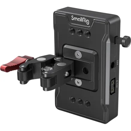 SMALLRIG 3497 BATTERY ADAPTER PLATE V-MOUNT (BASIC VERSION) WITH SUPER CLAMP MOUNT 3497