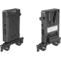 V-Mount аккумуляторы - SmallRig 3498 V Mount Batterij Adapter Plaat (Basis Versie) met Dubbele Staafklem - быстрый заказ от производителя
