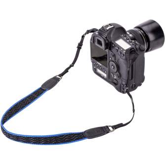 Ремни и держатели для камеры - THINK TANK CAMERA STRAP/BLUE V2.0, BLACK/BLUE 740253 - быстрый заказ от производителя