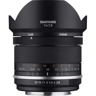 Lenses - SAMYANG MF 14MM F/2,8 MK2 CANON M F1110602102 - quick order from manufacturer