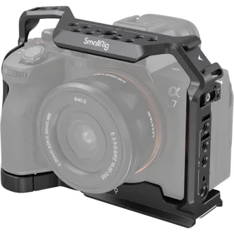 Камера SmallRig 3667 полная защита для Sony Alpha 7 IV/7S III/Alpha 1, с фиксирующими боковыми пластинами, верхней ручкой, защитными накладками, множеством резьбовых отверстий и быстрым Arca креплением.