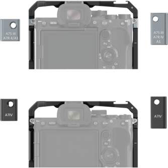 Рамки для камеры CAGE - SmallRig 3594 Cage voor Sony Alpha 7S III/Alpha 7 IV/Alpha 7R IV/Alpha 1 met VG C4EM Battery Grip 3594 -