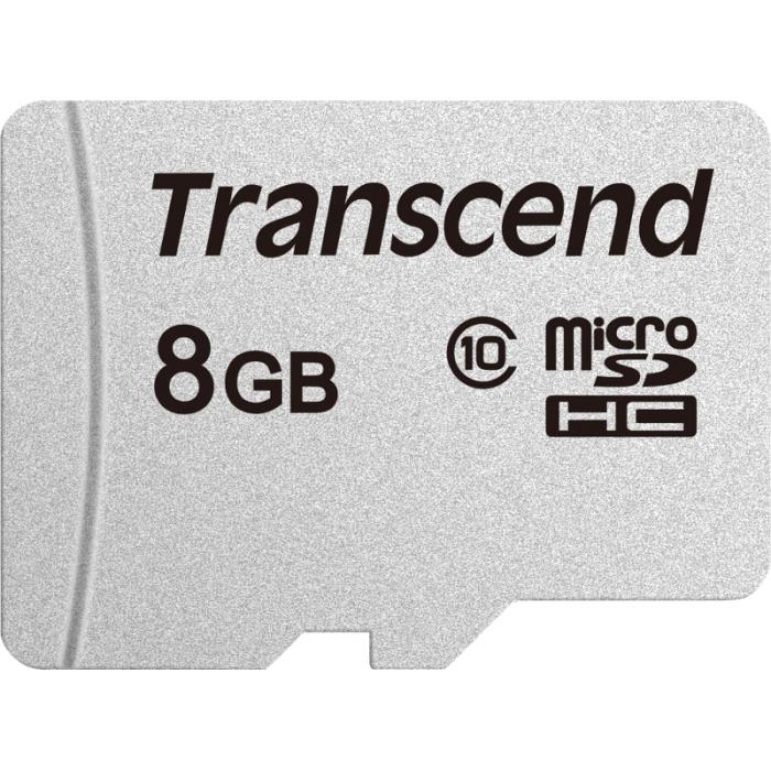 Memory Cards - TRANSCEND SILVER 300S MICROSD UHS I U3 V30 R95 W45 8GB TS8GUSD300S - quick order from manufacturer