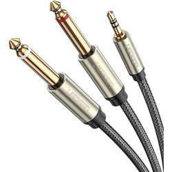 UGREEN AV126 3.5mm TRS to Dual 6.35mm TS Audio Cable 3m (10618)
