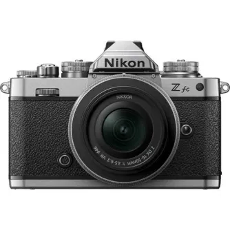 Mirrorless Cameras - Nikon Z fc mirrorless kamera kit w. 16-50mm f3.5-6.3 SILVER - quick order from manufacturer