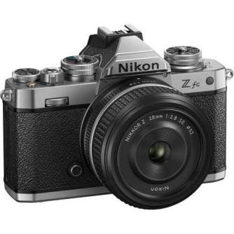 Bezspoguļa kameras - Nikon Z fc mirrorless kamera kit w. 28mm f/2.8 - ātri pasūtīt no ražotāja