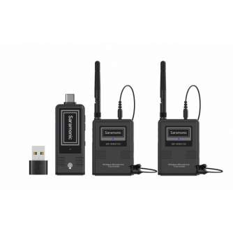 Bezvadu mikrofonu sistēmas - Saramonic WM2100 U2 Wireless Audio Transmission Kit - perc šodien veikalā un ar piegādi