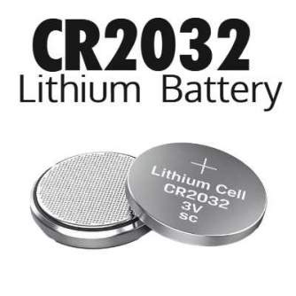 Baterijas, akumulatori un lādētāji - Lithium coin CR2032 baterija (1 gab) - perc šodien veikalā un ar piegādi