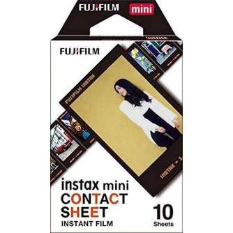 Картриджи для инстакамер - Colorfilm instax mini Contact Sheet (10PK) - купить сегодня в магазине и с доставкой
