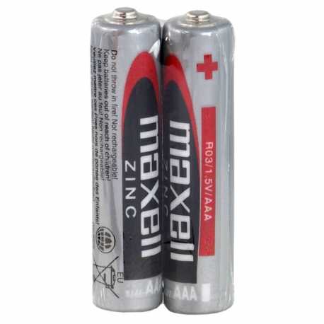 Baterijas, akumulatori un lādētāji - AAA baterijas MANGANESE/ZINC R03/blister - perc šodien veikalā un ar piegādi