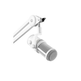 Podkāstu mikrofoni - Deity VO-7U USB Podcast Streamer Kit (White) RGB ring includes a Boom Arm - быстрый заказ от производителя