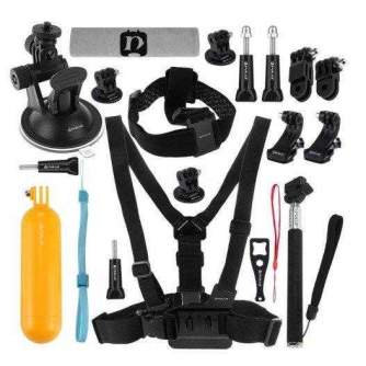 Accessories for Action Cameras - Puluz PKT18 Accessories Combo kits - buy today in store and with delivery