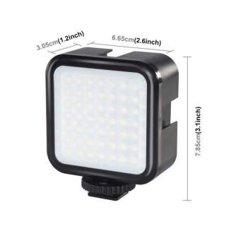 LED Lampas kamerai - Puluz 49 LED 3W Video Splicing Fill Light for Came - ātri pasūtīt no ražotāja
