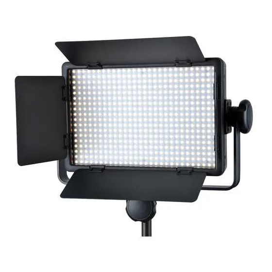 Godox LED500C Bi-Color Video Light with Barndoor, 32W