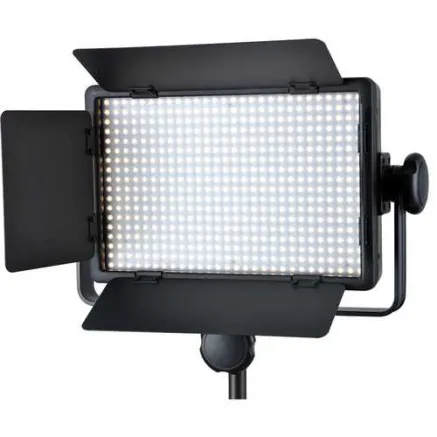 Godox LED500C Bi-Color Video Light with Barndoor, 32W