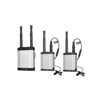 Bezvadu audio sistēmas - Saramonic Vlink2 Kit2, 2.4GHz Two Way-Communication Wireless Microphone System (2xTX+RX) - ātri pasūtīt no ražotāja