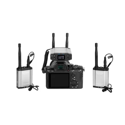 Saramonic Vlink2 Kit2, 2.4GHz Two Way-Communication Wireless Microphone System (2xTX+RX)
