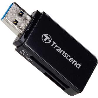 Memory Cards - TRANSCEND MEMORY READER FLASH 3,0 SDHC/SDXC & MICRO SDHC/S TS-RDF5(Black) - quick order from manufacturer