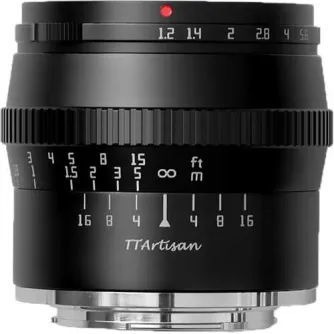 Mirrorless Lenses - TTArtisan 50mm F1.2 APS-C Sony E Mount - quick order from manufacturer