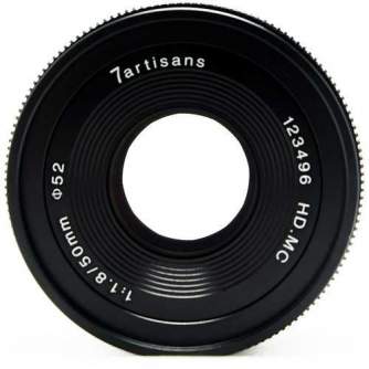 Lenses - 7Artisans 50mm F1.8 M43 - quick order from manufacturer