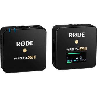Bezvadu piespraužamie mikrofoni - Rode Wireless Go II микрофон с передатчиком (go 2) - быстрый заказ от производителя