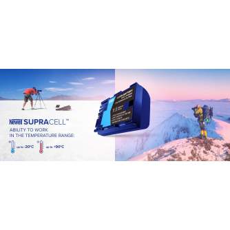 Kameru akumulatori - Newell SupraCell Battery replacement LP-E6NH - купить сегодня в магазине и с доставкой