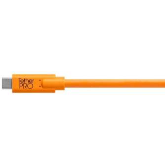 Cables - TETHERPRO USB-C TO USB-C 3M ORANGE CUC10-ORG - buy today in store and with delivery
