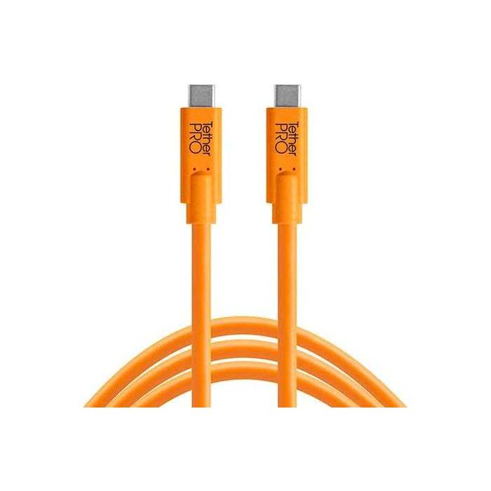 Data Cables - TETHERPRO USB-C TO USB-C 3M ORANGE CUC10-ORG - quick order from manufacturer Best choise selected by experts