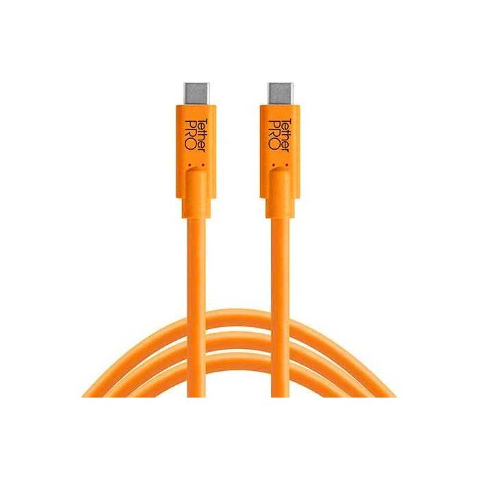 Kabeļi - TETHERPRO USB-C TO USB-C 3M ORANGE CUC10-ORG - perc šodien veikalā un ar piegādi
