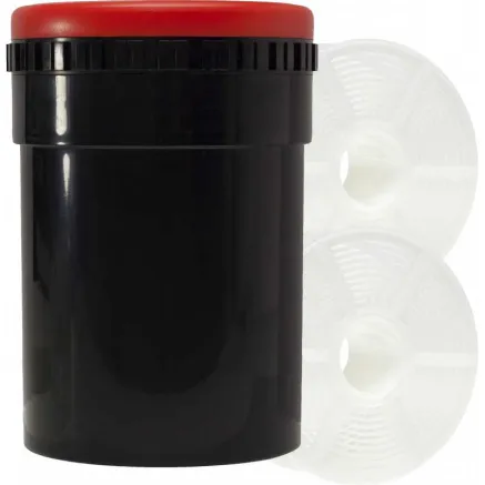 AP filmiņu attīstīšanas trauks Compact 2 divām filmiņām