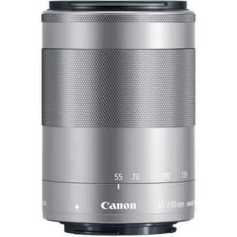 Lenses - Canon LENS EF-M 55-200mm f/4.5-6.3 IS STM Silver - quick order from manufacturer