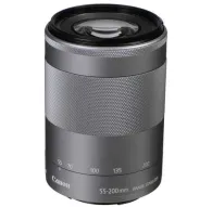 Canon LENS EF-M 55-200mm f/4.5-6.3 IS STM Silver