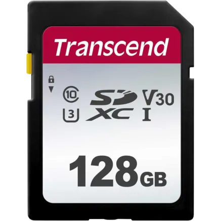 Transcend Silver 300S SD UHS-I U3 (V30) R95/W45 128GB