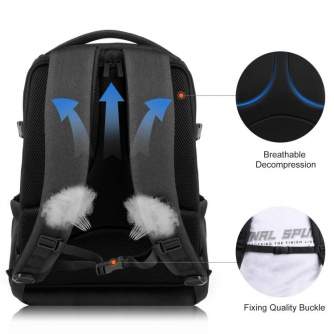 Mugursomas - Puluz Outdoor Portable Backpack PU5015B - perc šodien veikalā un ar piegādi