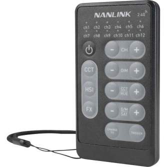Piederumi zibspuldzēm - Nanlite WS-RC-C2 RGB Remote control - perc šodien veikalā un ar piegādi