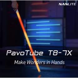 LED Light Set - Nanlite PavoTube T8-7X 1 light kit - quick order from manufacturer