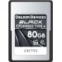 Memory Cards - DELKIN CFEXPRESS BLACK -VPG400- 80GB (TYPE A) DCFXABLK80 - quick order from manufacturer