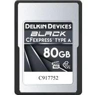 Atmiņas kartes - DELKIN CFEXPRESS BLACK -VPG400- 80GB (TYPE A) DCFXABLK80 - ātri pasūtīt no ražotājaAtmiņas kartes - DELKIN CFEXPRESS BLACK -VPG400- 80GB (TYPE A) DCFXABLK80 - ātri pasūtīt no ražotāja