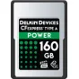 Atmiņas kartes - DELKIN CFEXPRESS POWER -VPG400- 160GB (TYPE A) DCFXAPWR160 - perc šodien Master Foto veikalā un ar piegādi