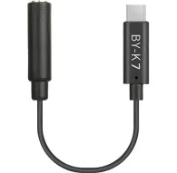 Аудио кабели, адаптеры - Boya Universal Adapter BY-K7 3.5mm TRS to USB-C for DJI Osmo Action - купить сегодня в магазине и с досАудио кабели, адаптеры - Boya Universal Adapter BY-K7 3.5mm TRS to USB-C for DJI Osmo Action - купить сегодня в магазине и с дос