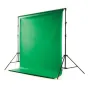 Backgrounds - Falcon Eyes Background Vinyl Chroma Key Green 1.38 x 6,09 m - quick order from manufacturer