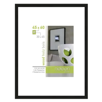 Nielsen Photo Frame 8988055 Apollon Black 45x60 / 30x45 cm