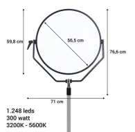 Light Panels - Falcon Eyes Bi-Color LED Lamp Sophiez SO-300TDX on 230V - quick order from manufacturerLight Panels - Falcon Eyes Bi-Color LED Lamp Sophiez SO-300TDX on 230V - quick order from manufacturer