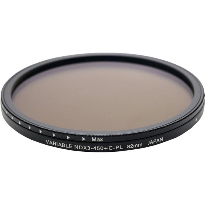 Neutral Density Filters - KENKO PRO1D+ INSTANT ACTION VARIABLE NDX3-450+C-PL 62MM 351675 - buy today in store and with delivery