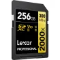 Карты памяти - LEXAR PRO 2000X SDHC/SDXC UHS-II U3(V90) R300/W260 (W/O CARDREADER) 256GB LSD2000256G-BNNNG - купить сегодня в магазине Master Foto и с доставкой Лучший выбор профессионалов