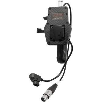 LED lamp AC Adapters - NANLITE V MOUNT BATTERY GRIP WITH 4 PIN XLR CONNECTOR BT-BG-XLR4 - quick order from manufacturer