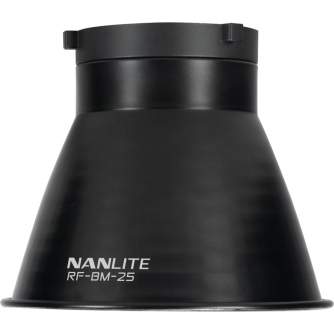 Barndoors Snoots & Grids - NANLITE 45° REFLECTOR WITH FM MOUNT RF-FMM-45 - quick order from manufacturer