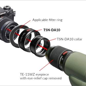 Монокли и телескопы - KOWA DIGIADAPTER FILTERTHREADS/T2 FOR TSN99/880/770 10340 TSN-DA10 - быстрый заказ от производителя